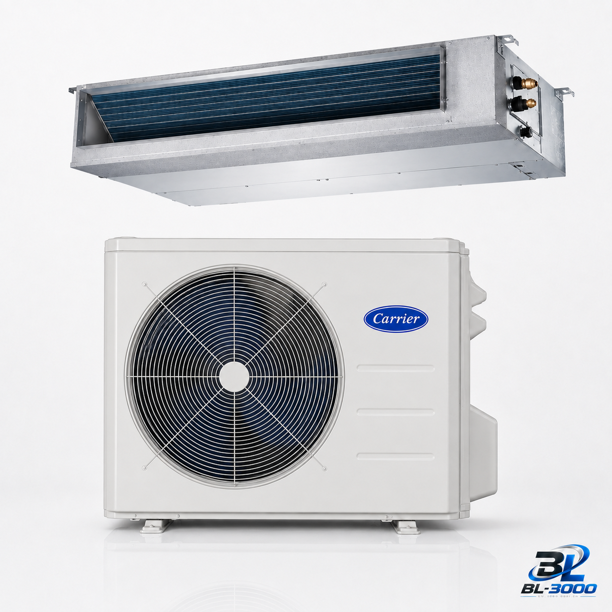 Carrier Gainable Inverter 36 000 BTU R32 – Chaud / Froid