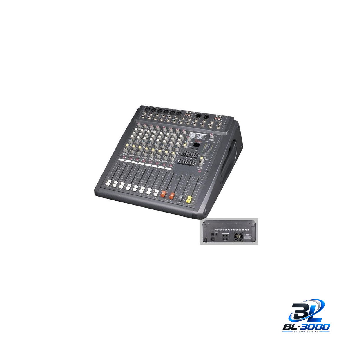 PHONIC PMX-808-USB — Table de mixage 2×350 W